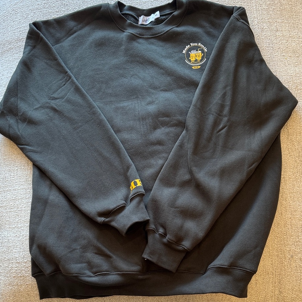 Dark Gray Crewneck Sweatshirt
